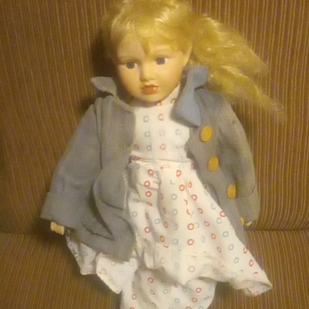 Porcelain doll by Ashley Belle